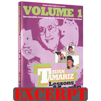 Follow The Leader video DOWNLOAD (Excerpt of Lessons in Magic Volume 1 by Juan Tamariz - DVD)