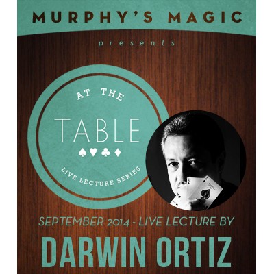 At the Table Live Lecture - Darwin Ortiz 9/3/2014 - video DOWNLOAD