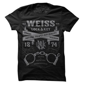 Houdini - Weiss Lock & Key Tee Shirt