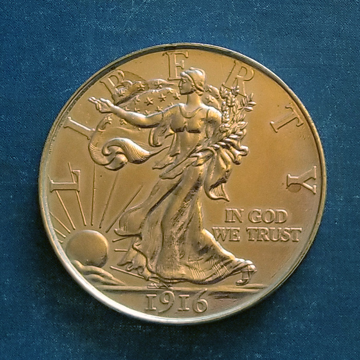 Walking Liberty Jumbo Shell