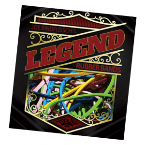Joe Rindfleisch's Legend Rubber Bands (Combo Pack) for Magic Tricks