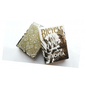 Bicycle Utopia Gold Playing Cards by Card Experiment