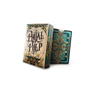 Royal Pulp Playing Card Deck (Green) by Gamblers Warehouse