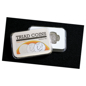Triad Coins (UK Gimmick and Online Video Instructions) by Joshua Jay and Vanishing Inc. - Trick
