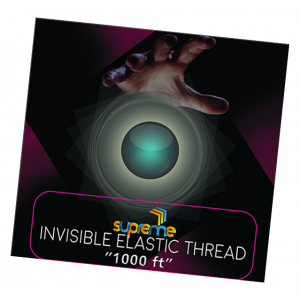 Invisible Elastic Thread for MAgic Tricks (1000 ft Spool)