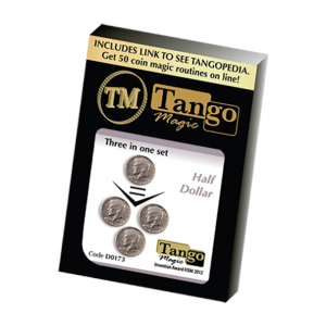 Three in One (Half Dollar) Set (D0173) by Tango - Trick