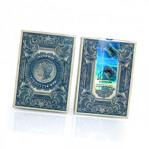 Silver Certificate Unbranded Deck by Gambler's Warehouse