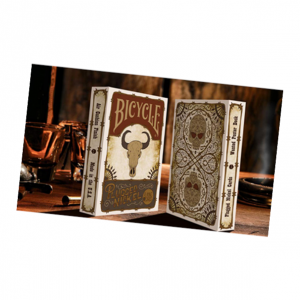 Plugged Nickel Playing Card Deck (Wanted Poster) by Matt Drake
