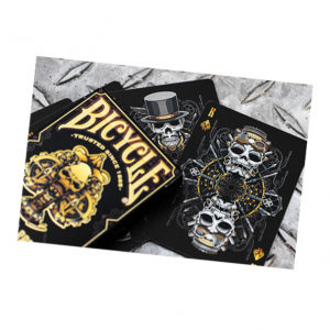 Bicycle Steampunk Bandit Deck (Black)  by Gamblers Warehouse