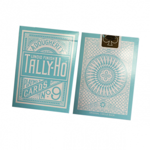 Tally Ho Reverse Circle back (Mint Blue) Limited Ed. by Aloy Studios / USPCC