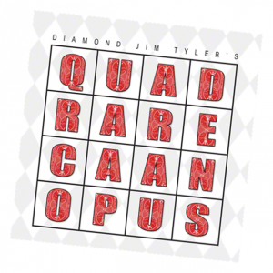 Quadrare Caan Opus by Diamond Jim Tyler - Magic Trick