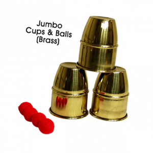 Brass Cups & Balls Jumbo Set