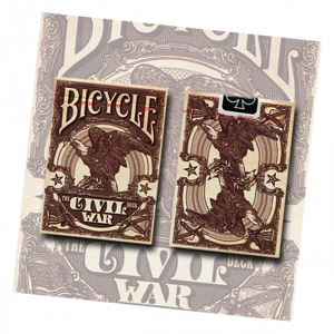 Bicycle Civil War Deck (Red) by US Playing Card Co