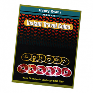 Instant Travel Coins (DVD and Gimmicks) by Henry Evans - Trick