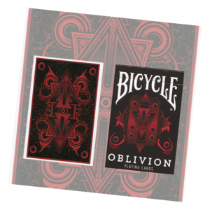 Bicycle Oblivion Deck (Red) by Collectable Playing Cards - Trick