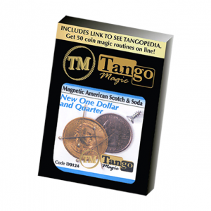 Scotch & Soda Magic Trick - American Dollar Coin Magnetic Version - Tango