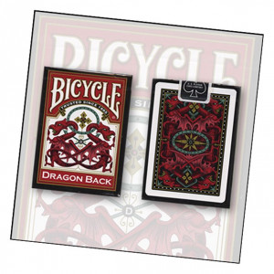Bicycle Dragon Back Cards (Red) by USPCC - Trick