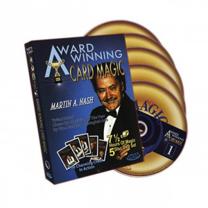 Award Winning Card Magic by Martin Nash - 5 DVD Set - Tricks & Moves