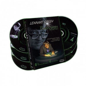 Lennart Green Classic Green Collection 6 DVD Set - Card Magic Moves & Tricks