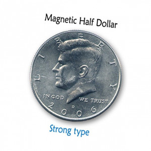 Magnetic US Half Dollar (SUPER STRONG) by Kreis Magic - Trick