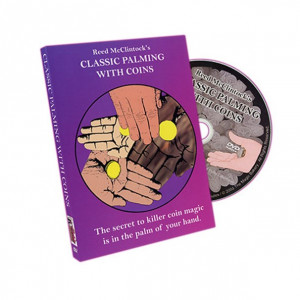 Classic Palming With Coins by Reed McClintock - DVD