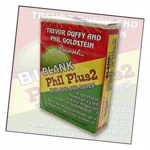Blank Phil Plus 2 by Trevor Duffy - Great Magic Trick You Can Customize!