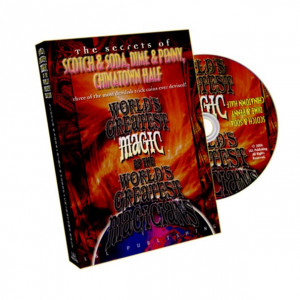 Scotch & Soda Magic Trick, Dime & Penny and ChinaTown Half - Instruction DVD