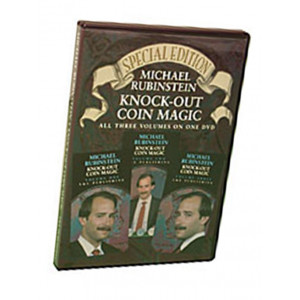 Knock Out Coin Magic Michael R, DVD - Coin Magic Tricks - Limited Supply