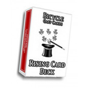 Rising Card Magic Trick - Red Bicycle Deck - Premium Quality