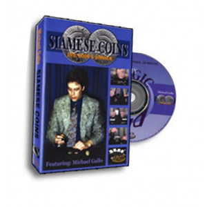 Siamese Coins by Gallo - Coin Magic Gimmick & DVD