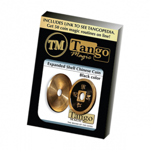 Expanded Chinese coin Shell made in Brass (CH004) from Tango Coin Magic