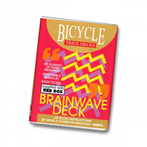 Brainwave Deck Bicycle (Red Case) -  Trick
