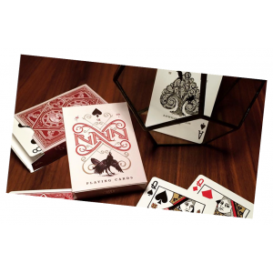 Ravn Red Playing Card Deck by USPC and Designed by Stockholm17