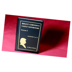 Bruce Cervon Castle Notebook - Vol. 5 Underground Card Magic Now Out of Print