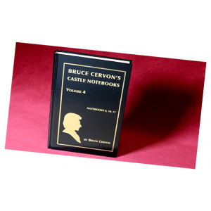 Bruce Cervon Castle Notebook - Vol. 4 Underground Card Magic Now Out of Print