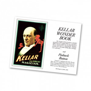 Kellar Wonder Book with Pinback Button - Book