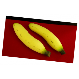 Sponge Large Bananas prop for Display or Magic Tricks