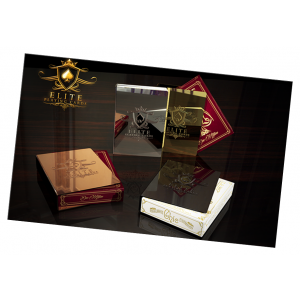 Elite Card Clip Classic Gold 24K  Plated - Card Magic & Cardistry