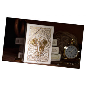 Tycoon Ivory Playing Card Deck by Theory 11 - Collectible Cardistry Cards