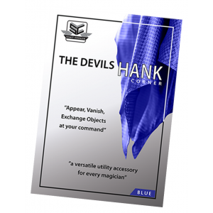 Devils Hank Blue - Large Professional Corner Model - Magic Trick Accessory