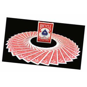 Bicycle Paris Back Limited Edition Red Playing Cards by JOKARTE