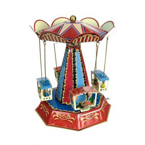 Bavarian Carousel Tin Toy - Germany