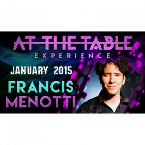 At the Table Live Lecture - Francis Menotti 01/14/2015 - video DOWNLOAD