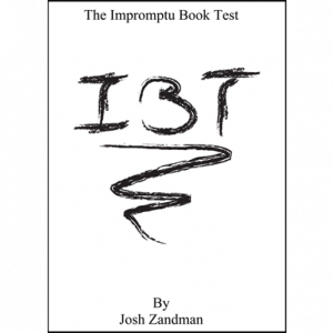 Impromptu Book Test (IBT) by Josh Zandman - eBook DOWNLOAD