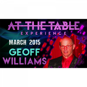 At the Table Live Lecture - Geoff Williams 3/25/2015 - video DOWNLOAD