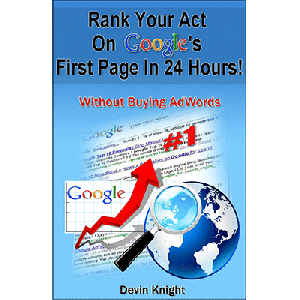 How To Rank Your Act on Google by Devin Knight - ebook - DOWNLOAD