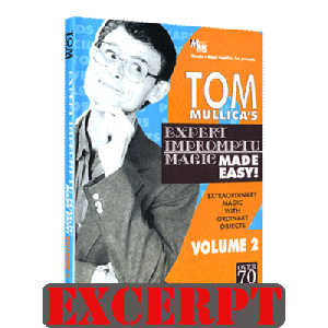 The Indian Bean Mystery video DOWNLOAD (Excerpt of Mullica Expert Impromptu Magic Made Easy Tom Mullica- #2, DVD)